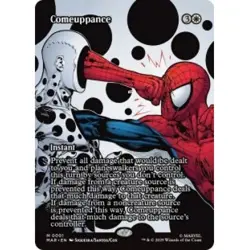 Presale Comeuppance (borderless) X4 MTG Marvel's Spider-man: Marvel Universe - Image 1