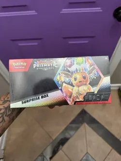 Pokemon Prismatic Evolutions Surprise Box New Sealed - Image 1