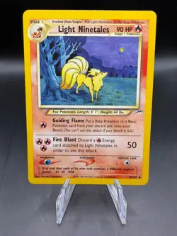 TCG POKEMON LIGHT NINETALES 50/105 NEO DESTINY - Image 1