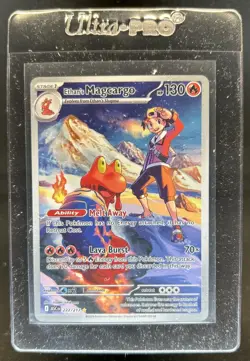 2026 Pokemon Ascended Heroes Ethan's Magcargo Illustration Rare #222/217 - Image 1