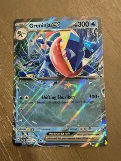 Pokemon - Greninja EX 041/142 - Double Rare Holo - Sv07: Stellar Crown - Image 1