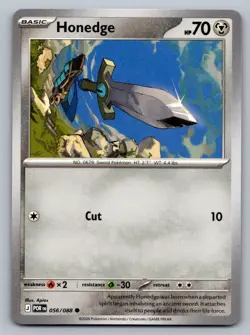 Pokemon TCG ME03: Perfect Order Honedge 056/088 - Image 1