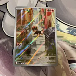 Litleo - 139/132 Illustration Rare Holo - SV: Mega Evolution - Pokemon 2025 - NM - Image 3