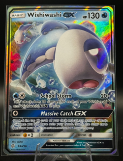 Wishiwashi GX 63/236 Sm-Cosmic Eclipse Holo Pokemon TCG - Image 1