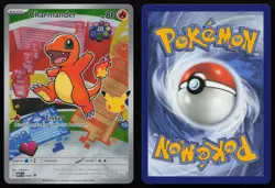 Charmander 038 Holo Promo ME: Mega Evolution Promo Pokemon English NM - Image 3