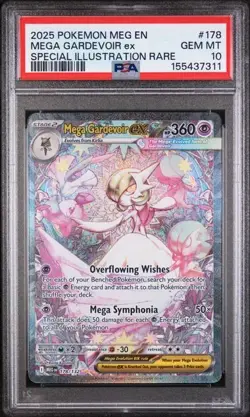 Mega Gardevoir ex Pokemon Mega Evolution SIR 178/132 PSA 10 - Image 1