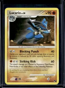 2008 Pokemon POP Series 8 Lucario #2/17 - Image 1