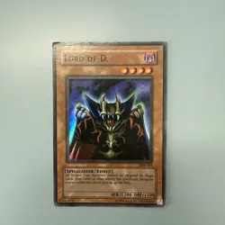 Vintage Yu-Gi-Oh! Lord of D. (SDK-041, Super Rare, Unlimited) 2002 - Image 1