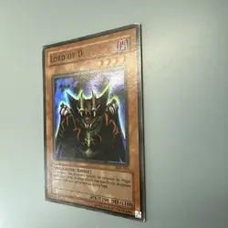 Vintage Yu-Gi-Oh! Lord of D. (SDK-041, Super Rare, Unlimited) 2002 - Image 2
