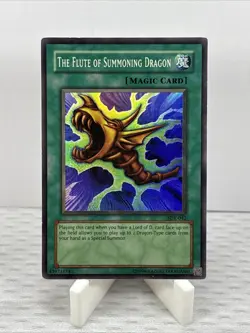 Yu-Gi-Oh / The Flute Of Summoning Dragon / SDK-042 / Unlimited / Super Rare LP - Image 1