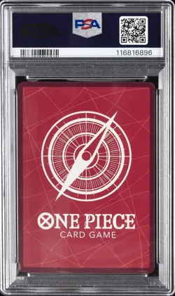 2025 ONE PIECE JPN OP11-A FIST OF DIVINE SPEED ALTERNATE ART #041 NAMI PSA 10 - Image 2