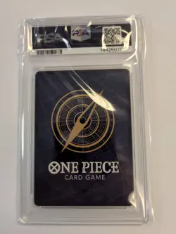 One Piece OP12 Marshall D. Teach 3rd Anniversary Silver SP PSA 10 - Image 2