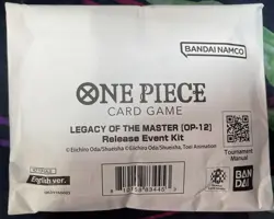 One Piece Card Game Legacy Of The Master OP-12 Release Event Kit -English - Image 1