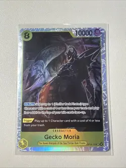 Gecko Moria - OP14-104 OP14-104 The Azure Sea's Seven Foil - Image 1