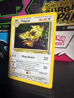 Pokemon Pidgeot TCG Holo Rare Card 8/64 Jungle Unlimited WOTC - Image 2