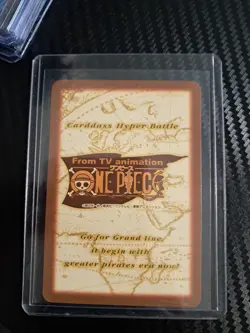 2001 BANDAI One Piece Hyper Battle H37 LUFFY ZORO CREW SCARCE VINTAGE CARD - Image 2