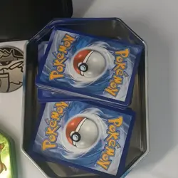 Pokemon Lot, Binder With Cards, Pokemon Tin With Cards. - Image 2