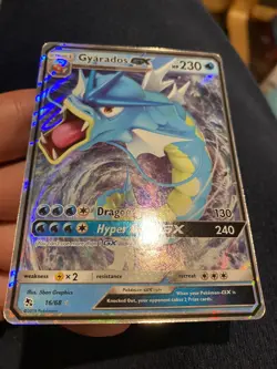 Gyarados GX - 16/68 - Ultra Rare Pokemon Hidden Fates - Pokemon Card - NM - Image 3