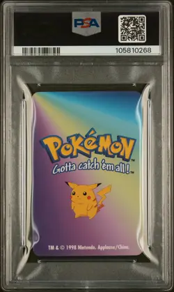 1998 KFC POKEMON CARD GAME #123 SCYTHER PSA 10 - Image 2