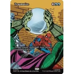 PRESALE TRAUMATIZE (BORDERLESS) Marvel's Spider-man: Marvel Universe Magic MTG - Image 1