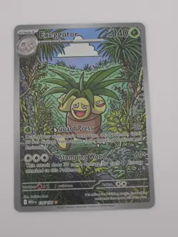 Exeggutor 135/132 Illustration Rare Mega Evolution Pokemon Card - Image 1