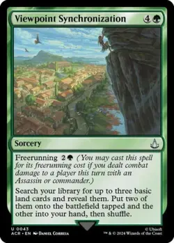 Viewpoint Synchronization - Near Mint MTG Universes Beyond: Assassin's Creed - Image 1