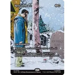 PRESALE REST IN PEACE (BORDERLESS) X4 Marvel's Spider-man: Marvel Universe MTG - Image 1