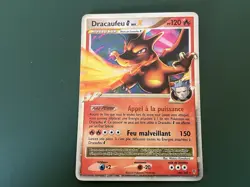Pokemon French Charizard Dracaufeu G LV.X Holo Card 143/147 Supreme Victors - Image 1