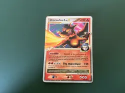 Pokemon French Charizard Dracaufeu G LV.X Holo Card 143/147 Supreme Victors - Image 2