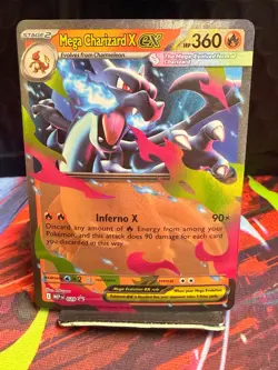 Pokemon Mega Charizard X EX Holo Lot 2 Cards PFLN MEP 013/094 029 NM or Better - Image 3