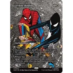 PRESALE LEYLINE BINDING (BORDERLESS) Marvel's Spider-man: Marvel Universe MTG - Image 1