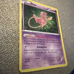 Pokemon Card Fates Collide Mew 29/124 Rare Reverse Holo - Image 3