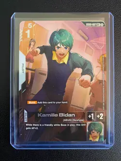Gundam Card Game Dual Impact Kamille Bidan (R+ ) GD02-097 - Image 1
