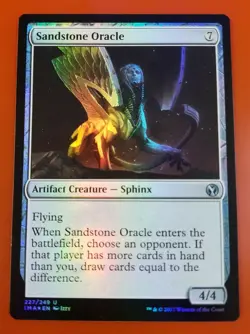 1x Sandstone Oracle | FOIL | Iconic Masters | MTG Magic Cards - Image 1