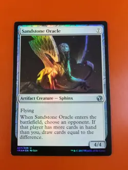 1x Sandstone Oracle | FOIL | Iconic Masters | MTG Magic Cards - Image 3