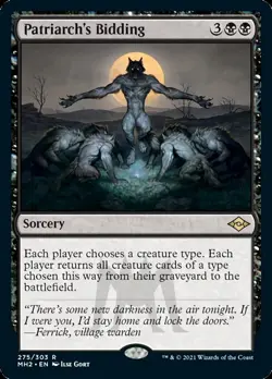 Patriarch's Bidding [Modern Horizons 2] Magic MTG - Image 1