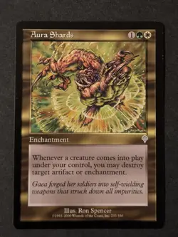 Aura Shards Invasion MTG LP/MP FREE SHIPPING - Image 1