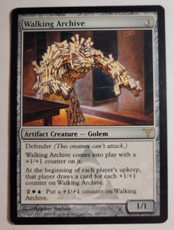 MTG -Walking Archive (LP) Dissension 2006 Magic the Gathering Commander EDH - Image 1