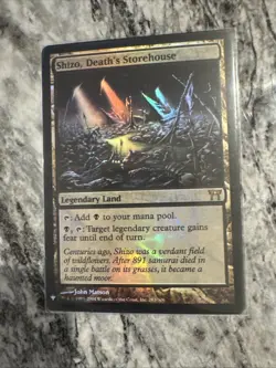 Magic the Gathering - Shizo Death's Storehouse Foil Reprint - The List - Image 1