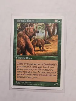 Grizzly Bears - Fifth Edition - LP - Common - Creature - MTG - Image 1