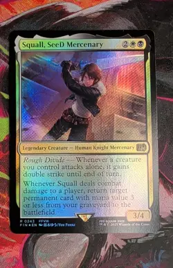 Squall, SeeD Mercenary Final Fantasy Foil - Image 1