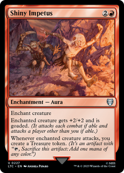 Shiny Impetus [The Lord of the Rings: Tales of Middle-Earth Commander] Magic MTG - Image 1