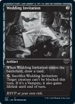 Wedding Invitation - Near Mint MTG Innistrad: Double Feature - Image 1