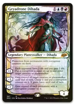 Geyadrone Dihada (Showcase) #367 (Foil) (NM) Modern Horizons 2 MH2 Magic MTG - Image 1