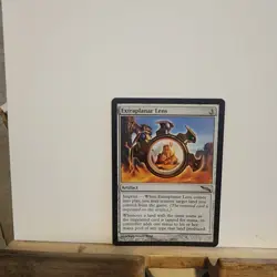 MTG Pre-Modern Mirrodin Artifact Rare Extraplanar Lens Near Mint Cond - Image 1
