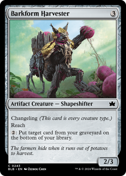 Barkform Harvester [Bloomburrow] Magic MTG - Image 1