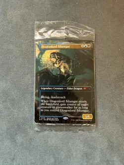MTG Dragonlord Silumgar Secret Lair Prize 0009 Borderless Secret Lair SEALED - Image 1
