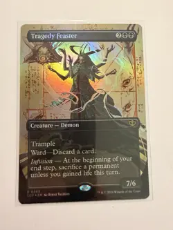 Tragedy Feaster (Borderless) (FOIL) ✅Secrets of Strixhaven ✅ Magic (mtg) - Image 1