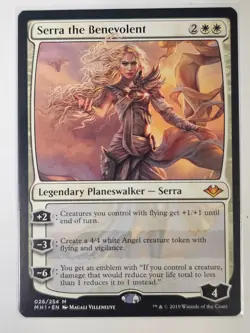 Mtg - Serra the Benevolent - Modern Horizons (MH1) - Mythic - #26 - NM - Image 1