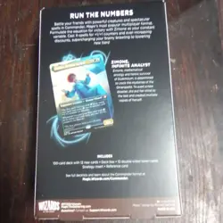 MTG Secrets Of Strixhaven Quandrix Unlimited Commander Deck Magic The Gathering - Image 2